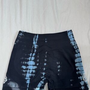 Darc Sport Black and Blue Athletic Shorts
